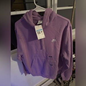 Purple men’s nike hoodie